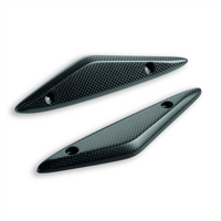 CARBON FRONT SIDE PANEL KIT - HYM-Ducati